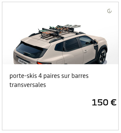 Porte-skis Duster-Dacia.com